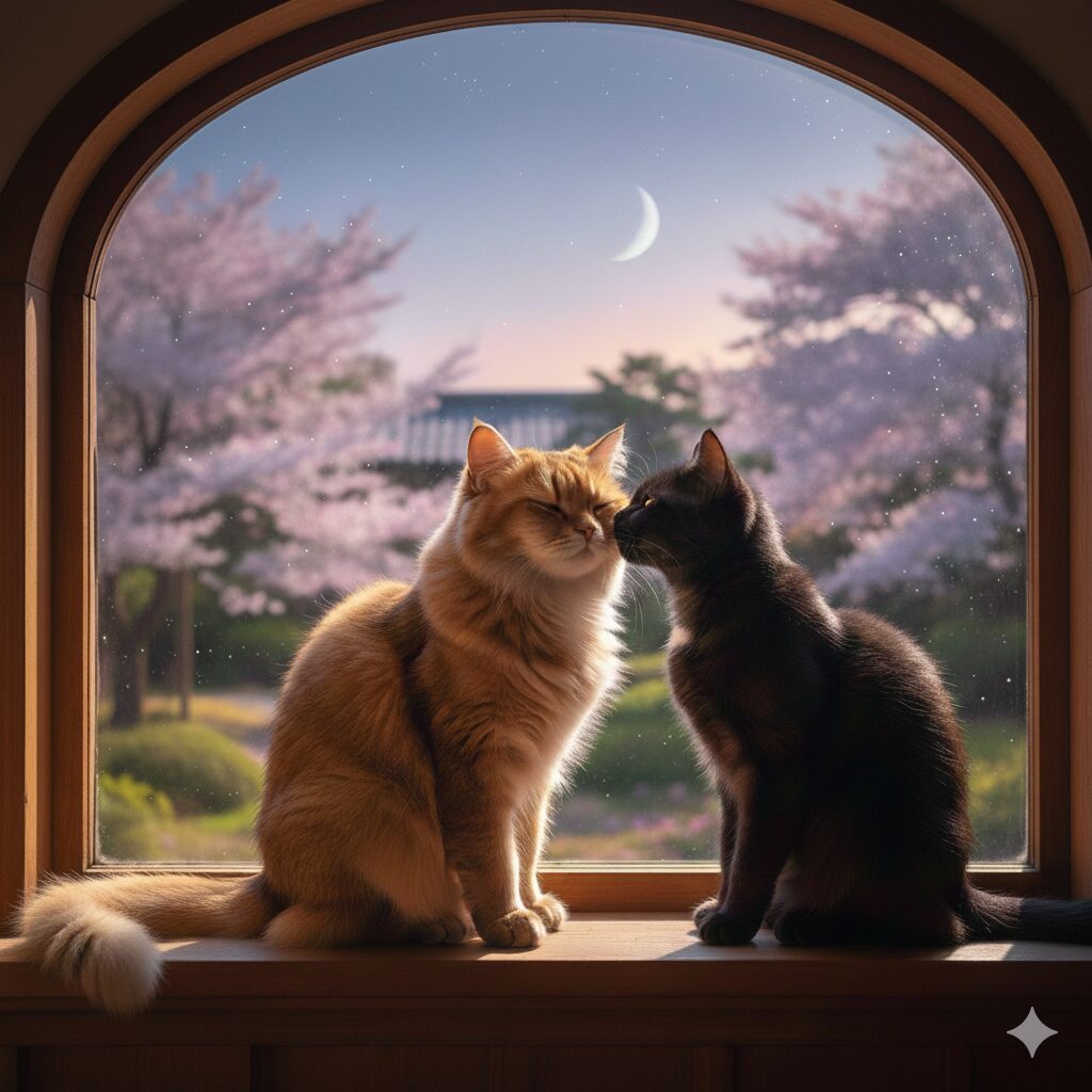 多頭飼い　猫　スコティッシュフォールド　ブリティッシュショートヘア